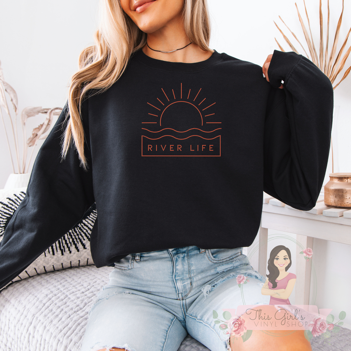 River Life Spangle Transfer
