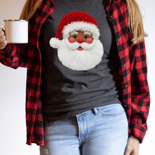 Faux Yarn Santa-3