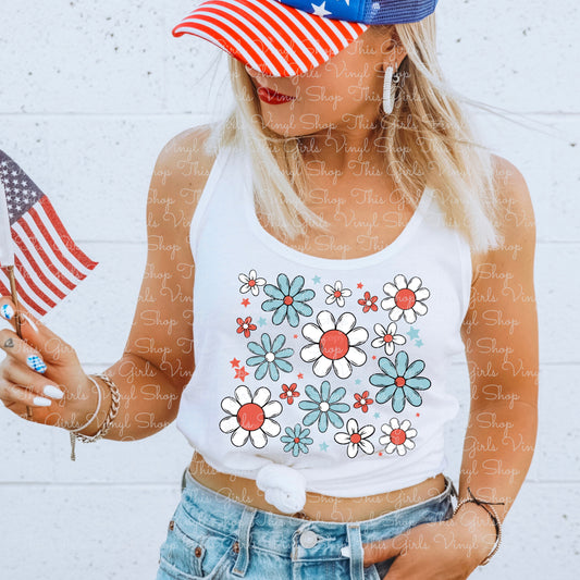 Patriotic Flowers2