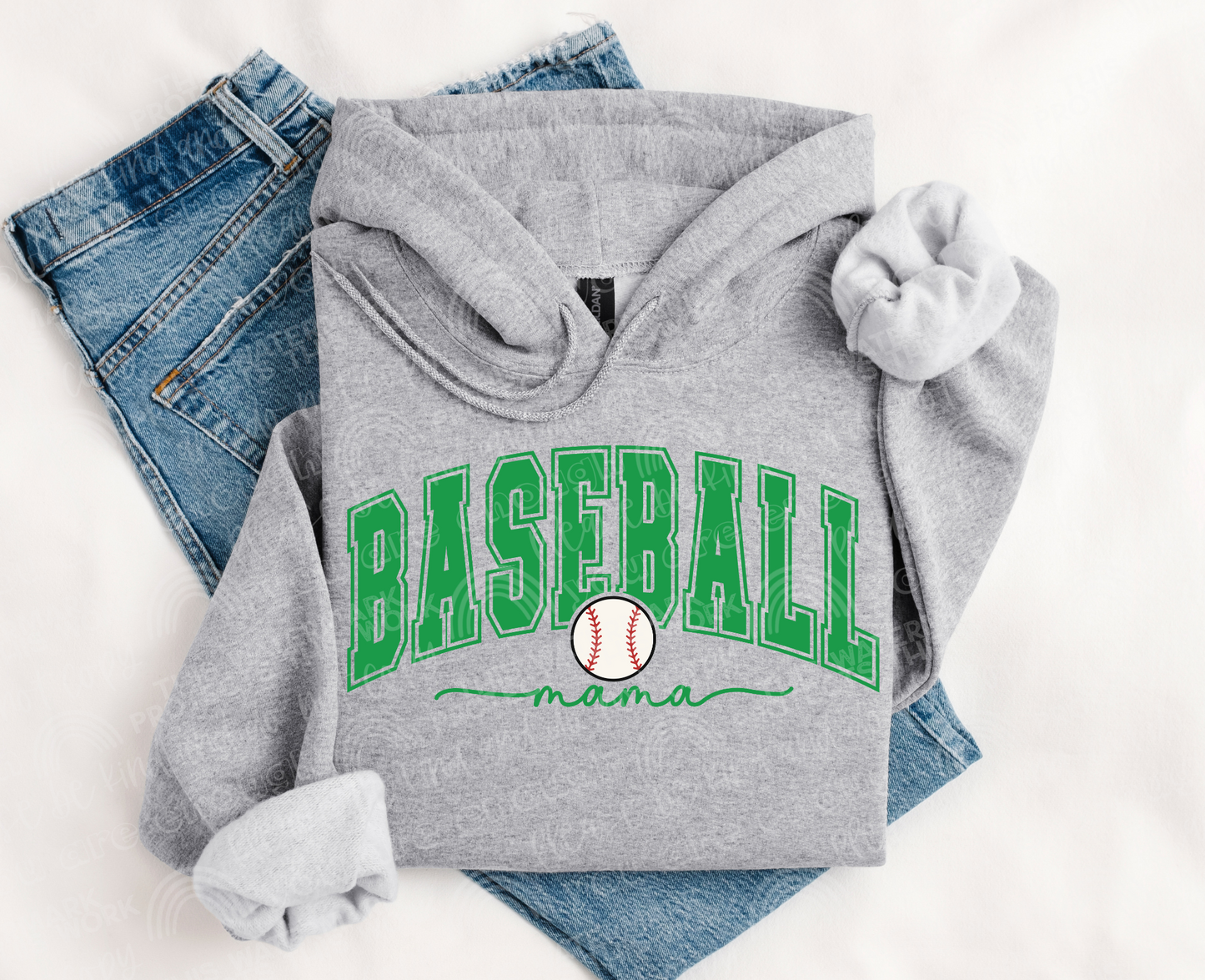Baseball Mama DTF Transfer