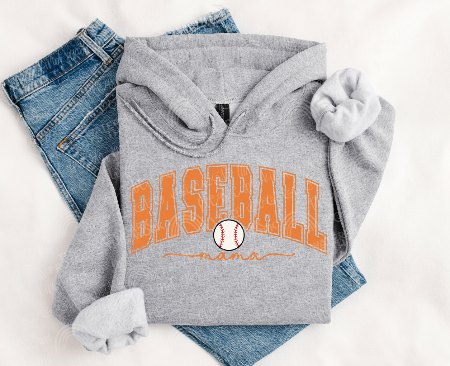 Baseball Mama DTF Transfer