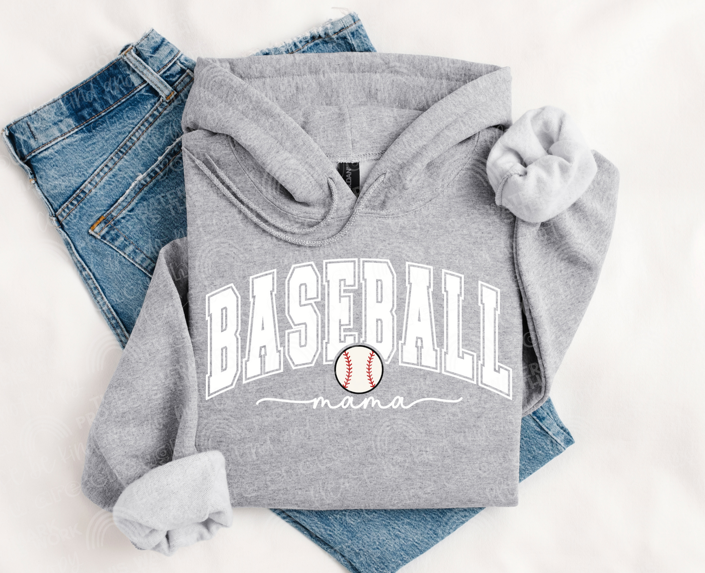 Baseball Mama DTF Transfer