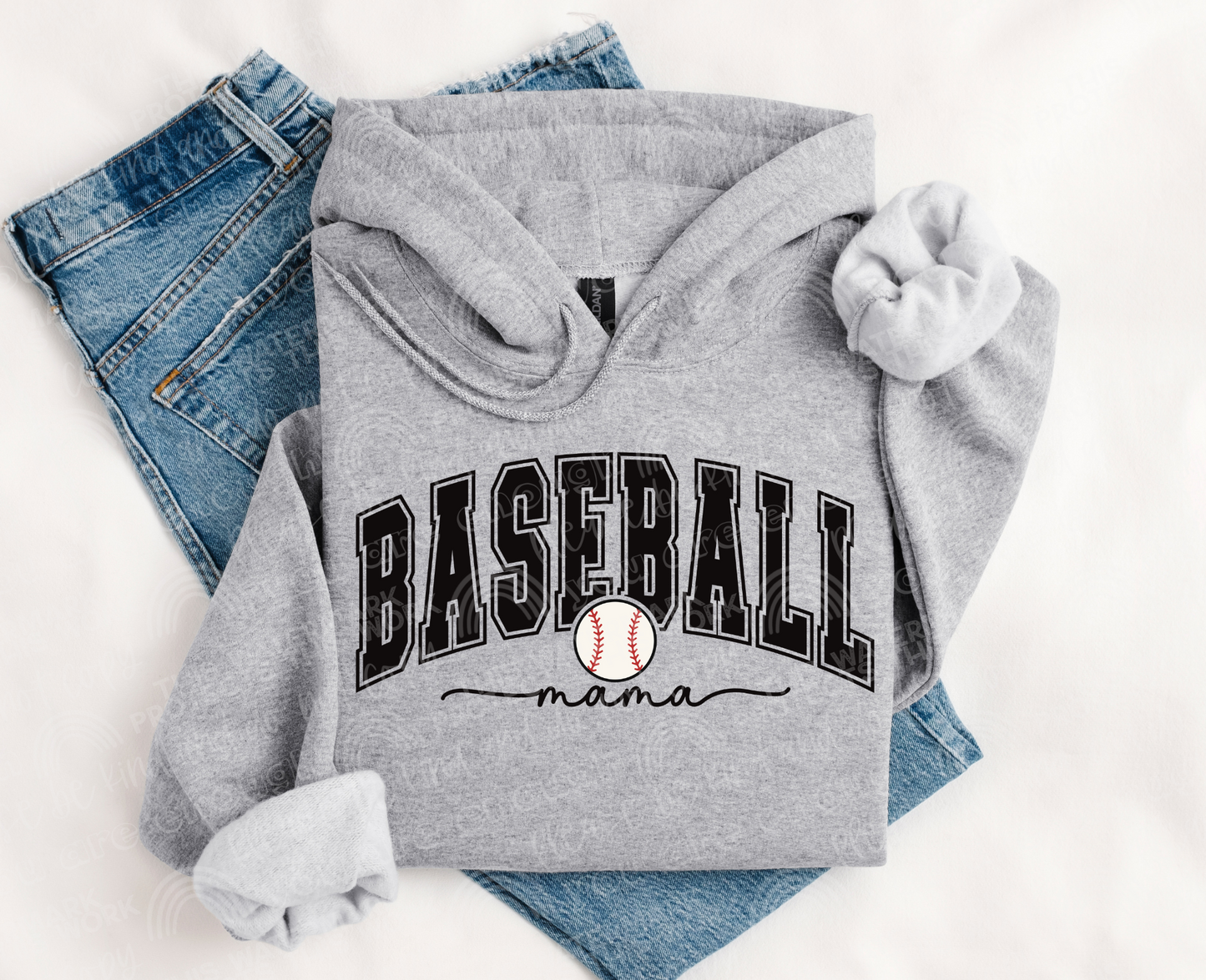 Baseball Mama DTF Transfer