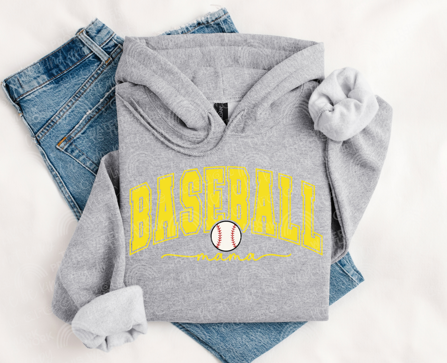 Baseball Mama DTF Transfer