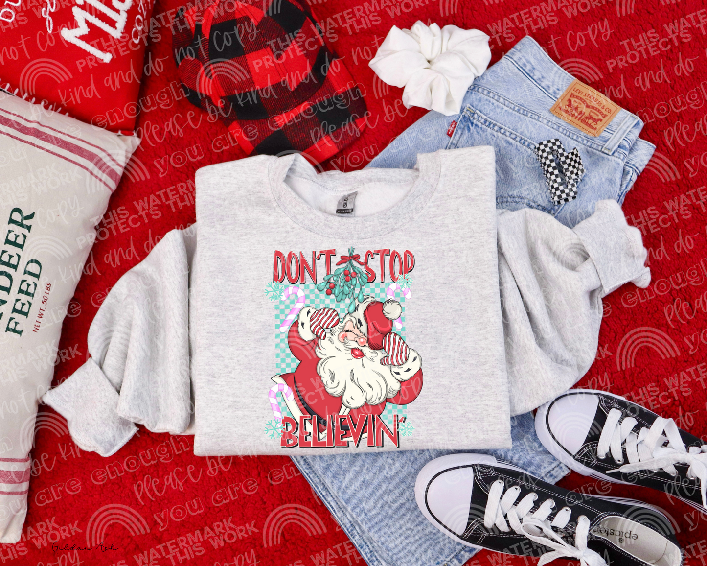 Don't Stop Believing DTF Transfer