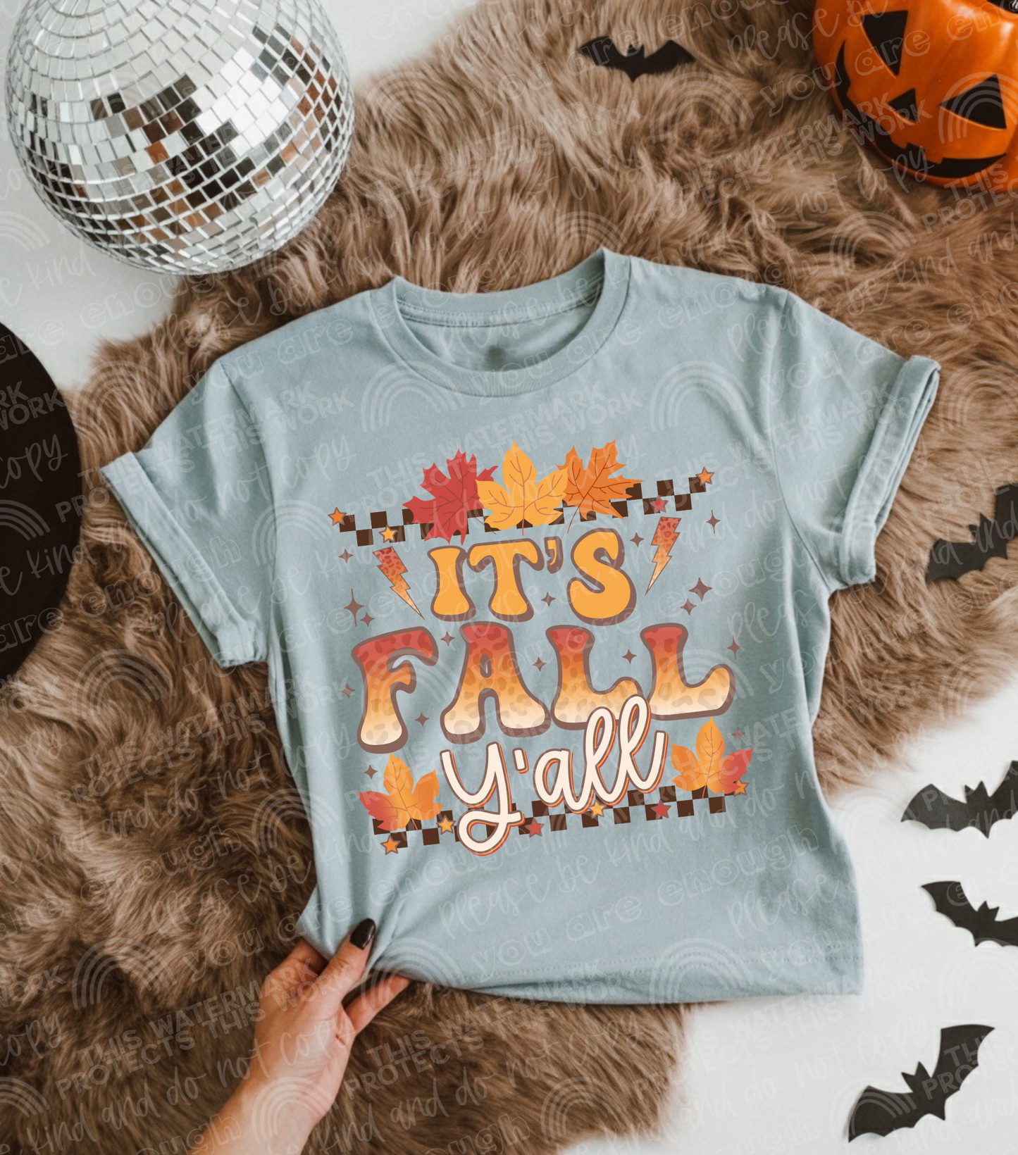 It's Fall Y'all DTF Transfer