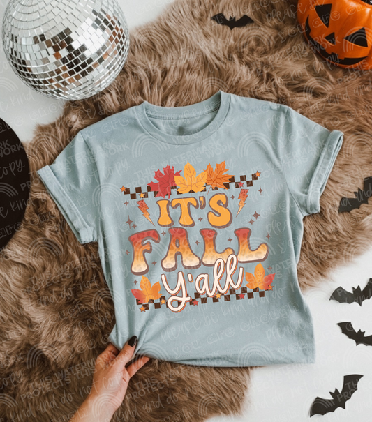 It's Fall Y'all DTF Transfer