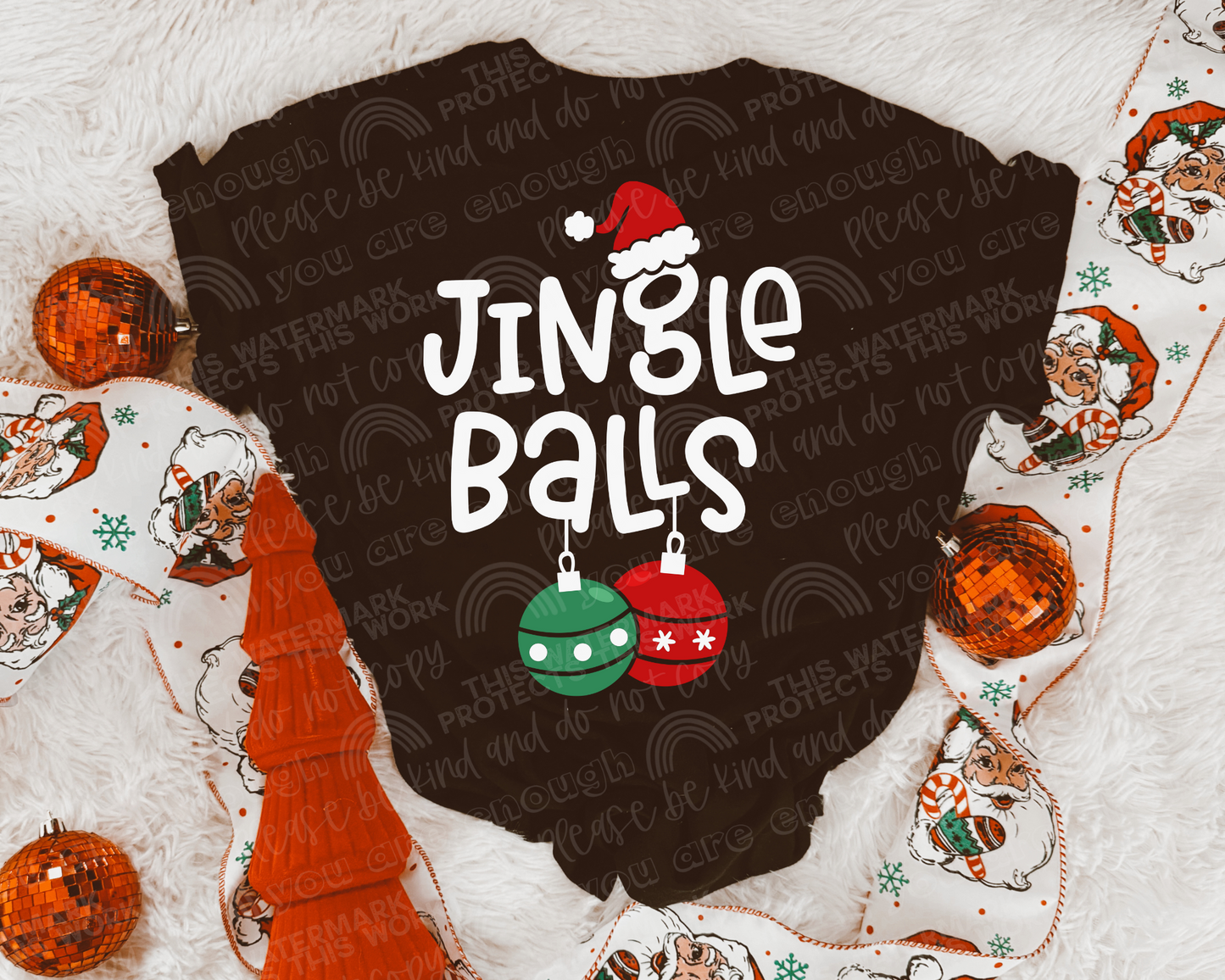 Jingle Balls DTF Transfer