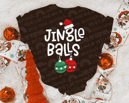 Jingle Balls DTF Transfer