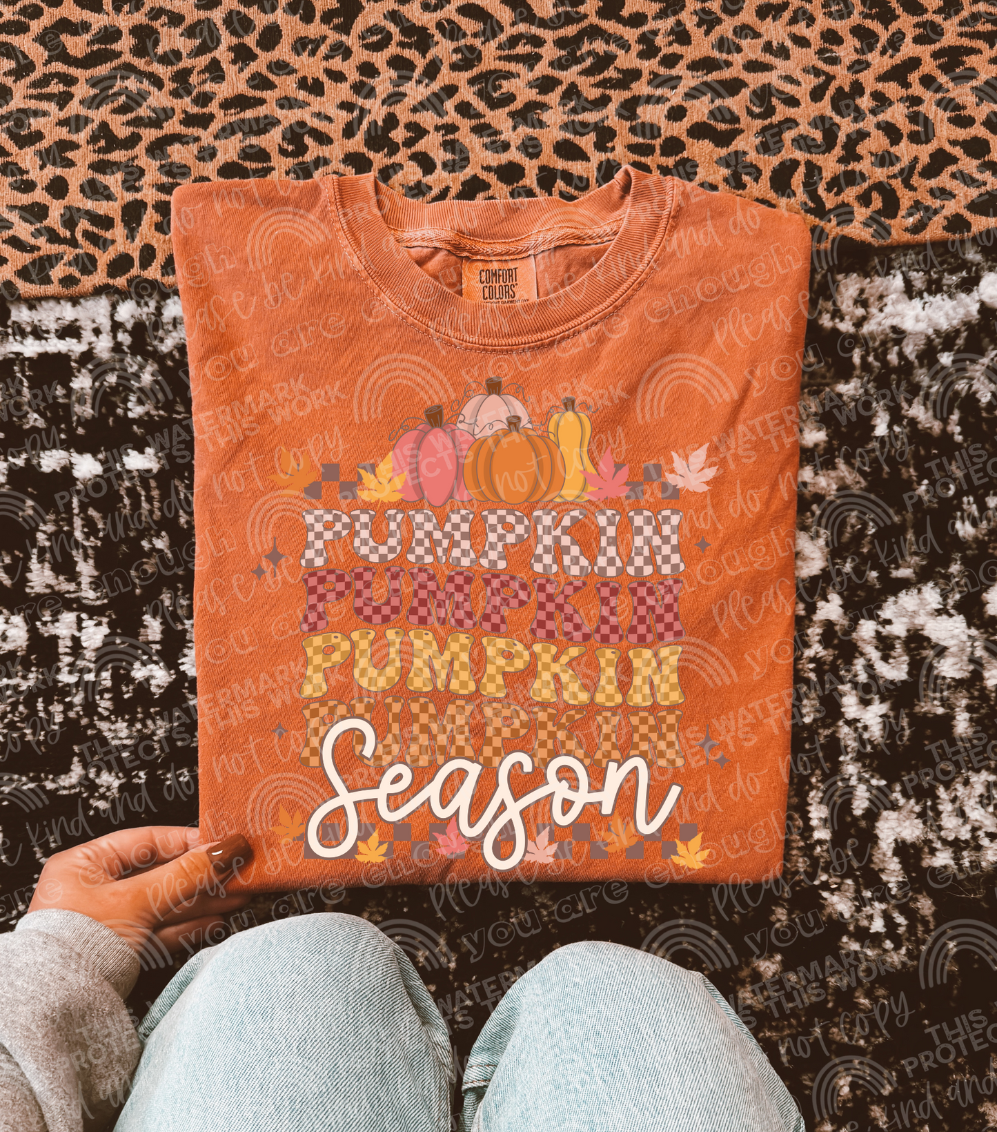 Pumpkin Season DTF Transfer