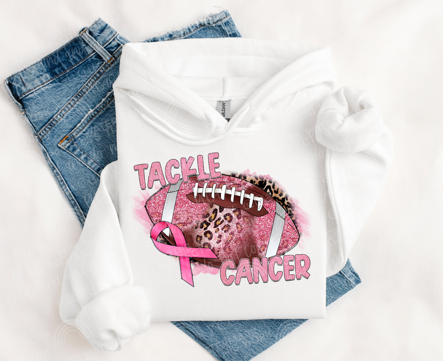 Tackle Cancer DTF Transfer