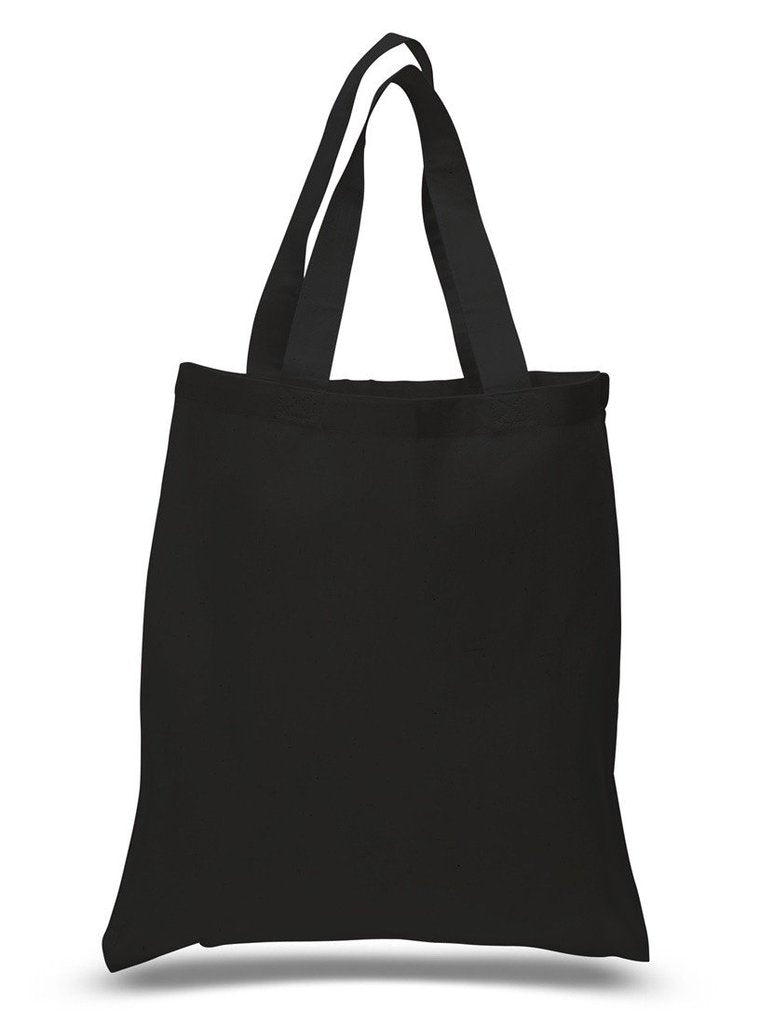 Canvas Tote Bag (Black) | This Girls Vinyl Shop