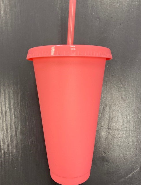 Plastic Pastel Color Cups