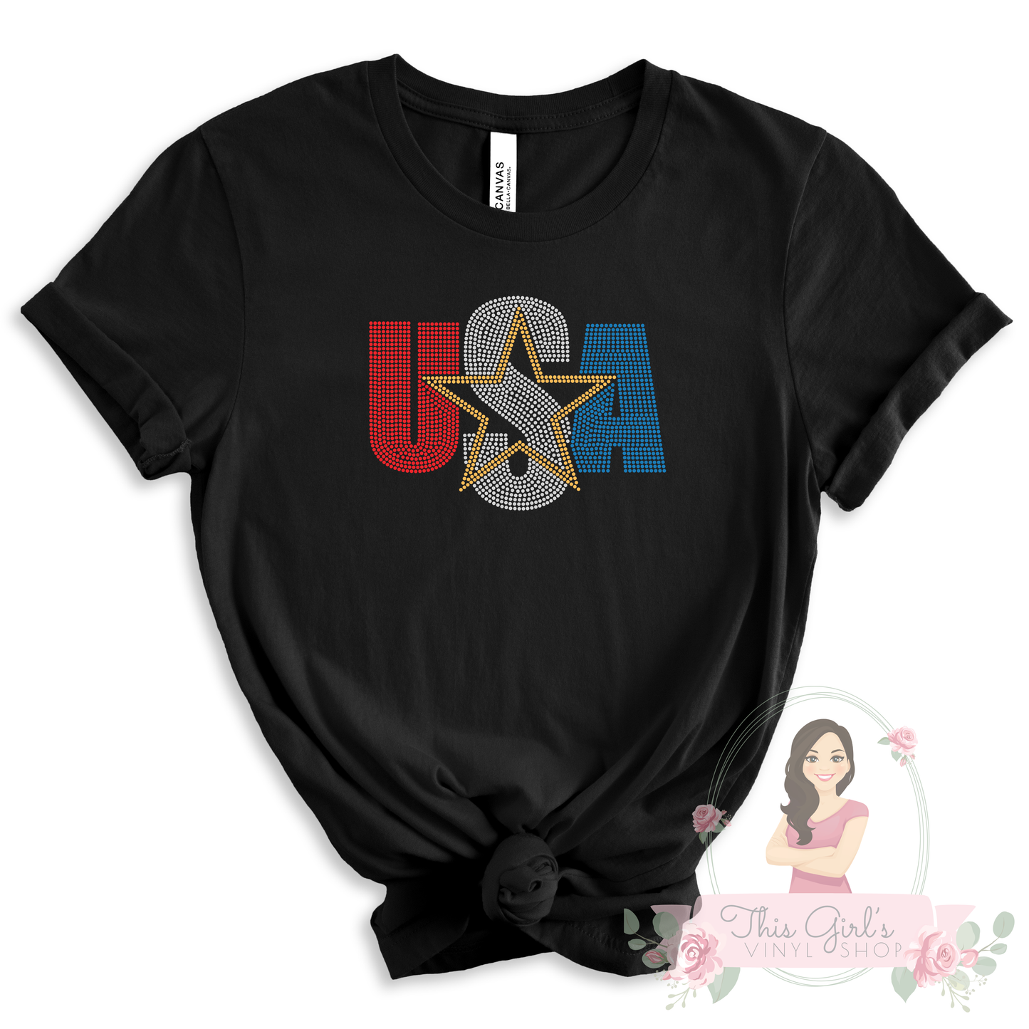 USA Spangle Transfer