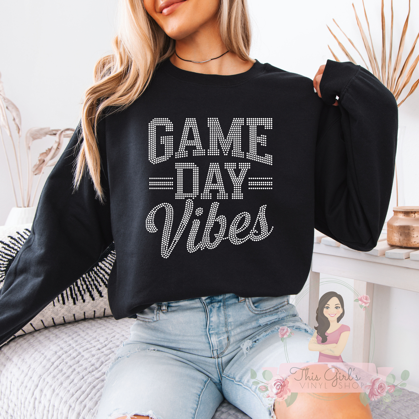 Game Day Vibes Spangle Transfer