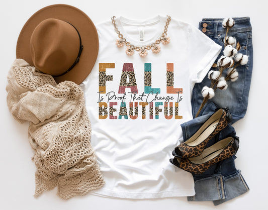 Fall Is Beautiful DTF Transfer