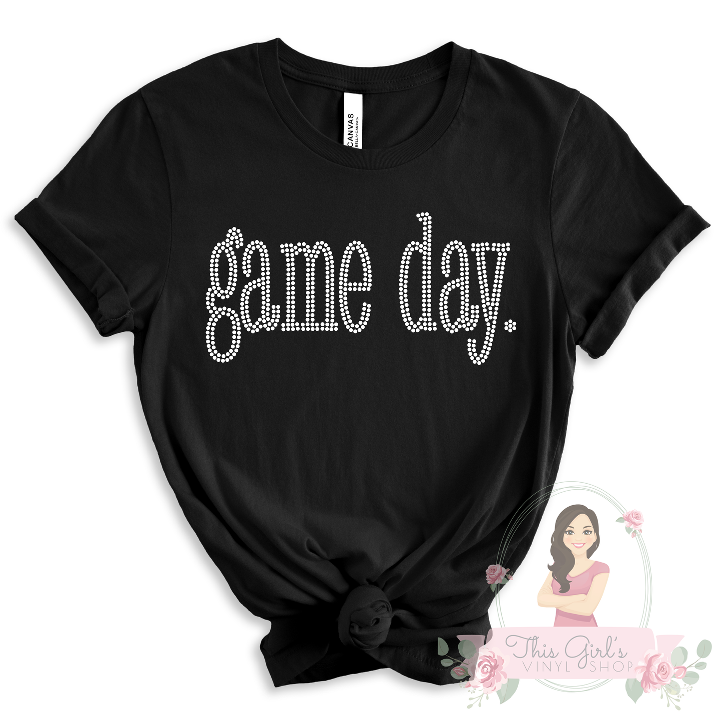 Game Day lowercase Spangle Transfer