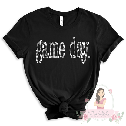 Game Day lowercase Spangle Transfer