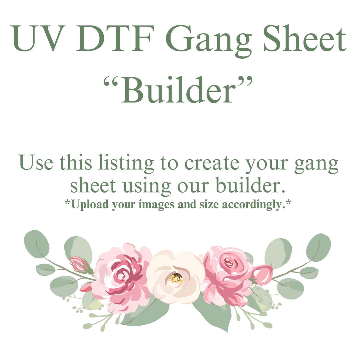 UV DTF Custom Gang Sheet (By the Roll) BUILDER – This Girls Vinyl Shop