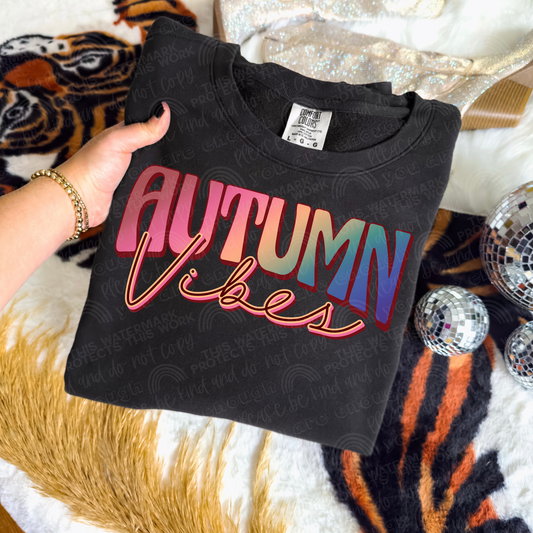 Autumn Vibes DTF Transfer