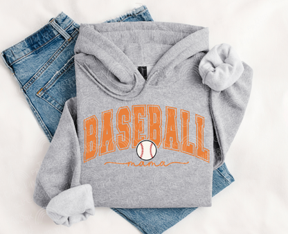 Baseball Mama DTF Transfer
