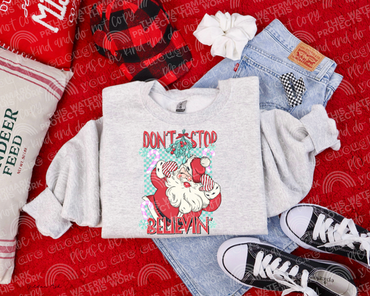 Don't Stop Believing DTF Transfer