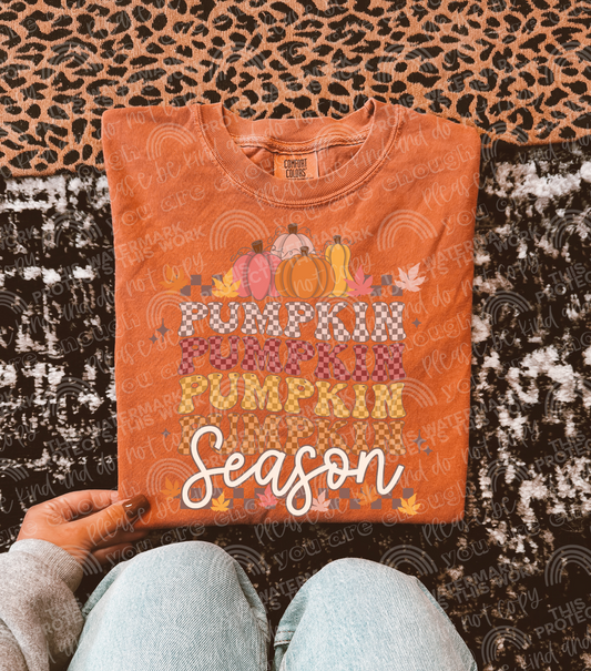 Pumpkin Season DTF Transfer