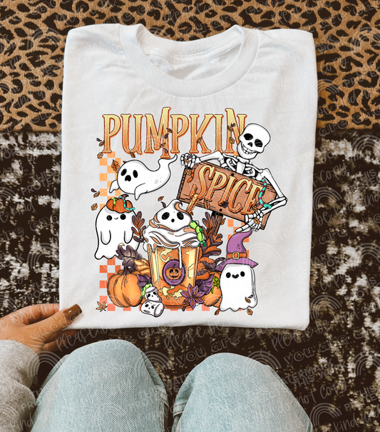 Pumpkin Spice DTF Transfer