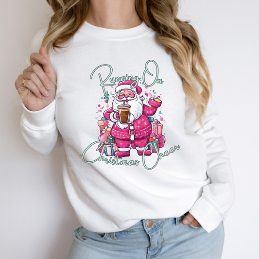 Running On Christmas Cheer DTF Transfer