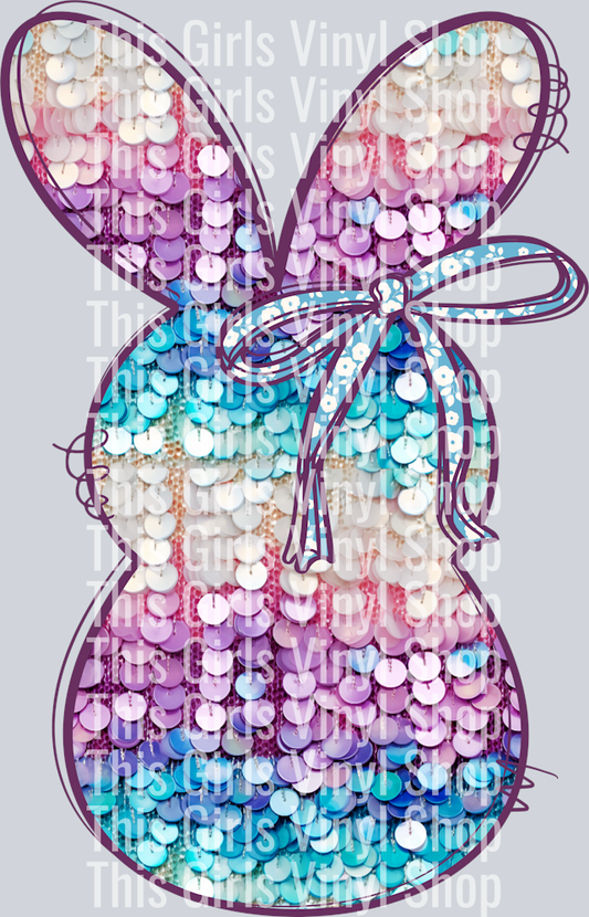 sequin mermaid bunny