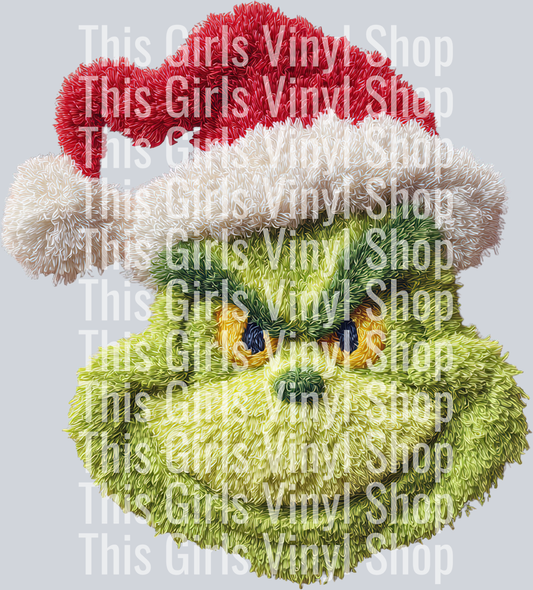 Green Needle Work