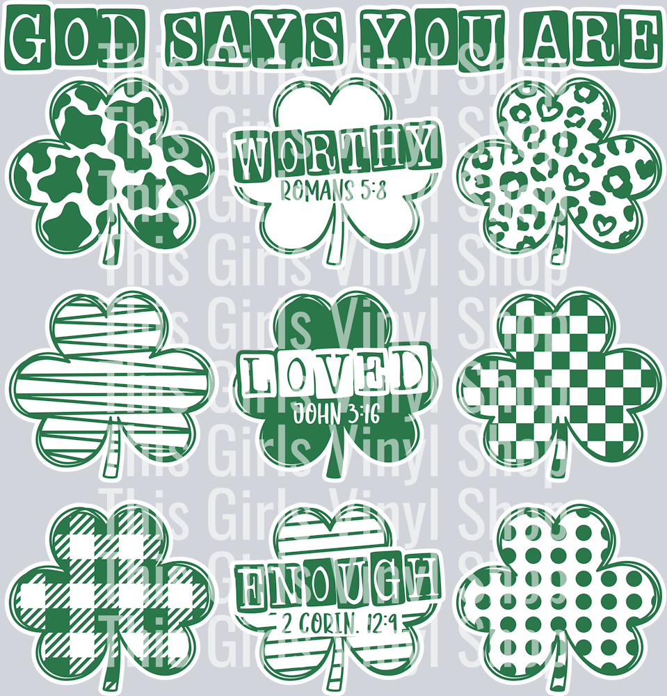 GOD SAYS ST PATRICK_S DAY
