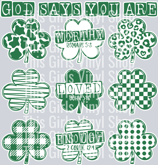 GOD SAYS ST PATRICK_S DAY