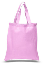 Load image into Gallery viewer, Canvas Tote Bag (Light Pink) | This Girls Vinyl Shop
