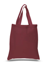 Load image into Gallery viewer, Canvas Tote Bag (Maroon) | This Girls Vinyl Shop
