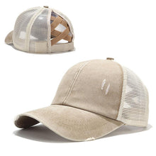 Load image into Gallery viewer, Distressed Baseball Cap (Khaki) | This Girls Vinyl Shop
