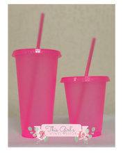 Load image into Gallery viewer, Glitter Cups (Hot Pink) | This Girls Vinyl Shop
