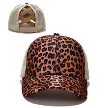 Load image into Gallery viewer, Distressed Baseball Cap (Leopard#2) | This Girls Vinyl Shop
