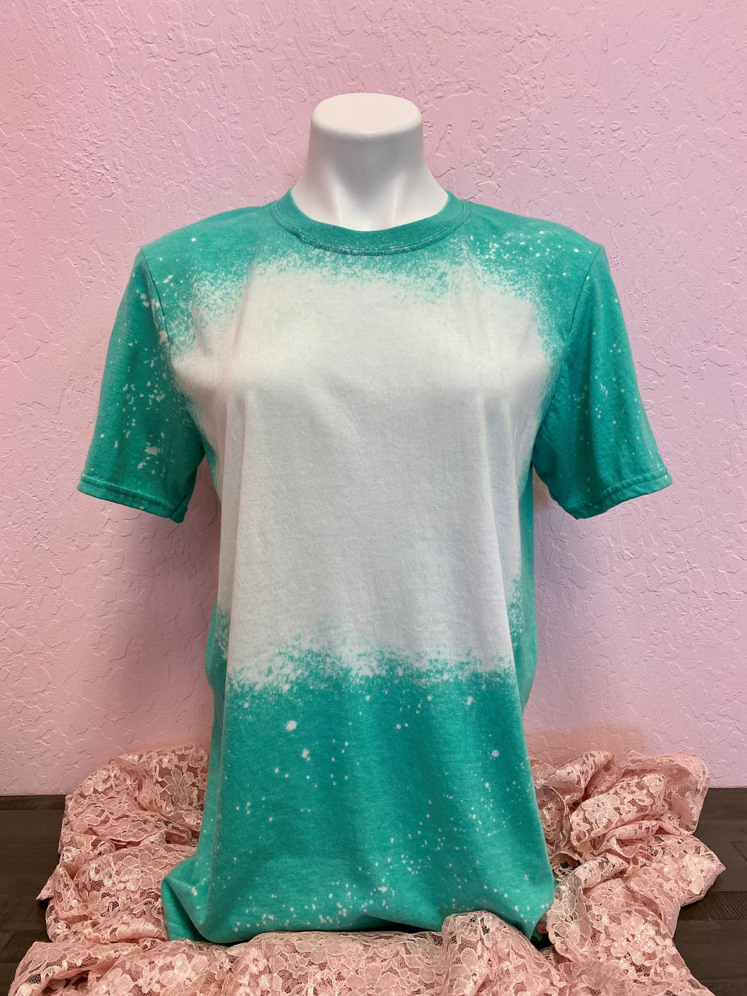Heather Seafoam Bleached Shirts